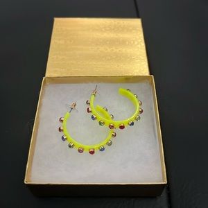 Multi-Color Neon Earrings.